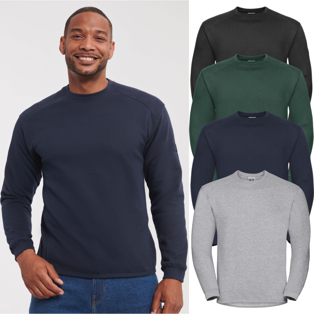 013M Russell Heavy Duty Workwear Sweatshirt