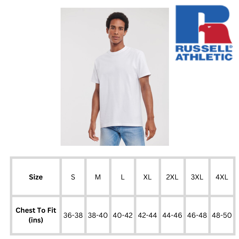 215M Russell Authentic Heavyweight T