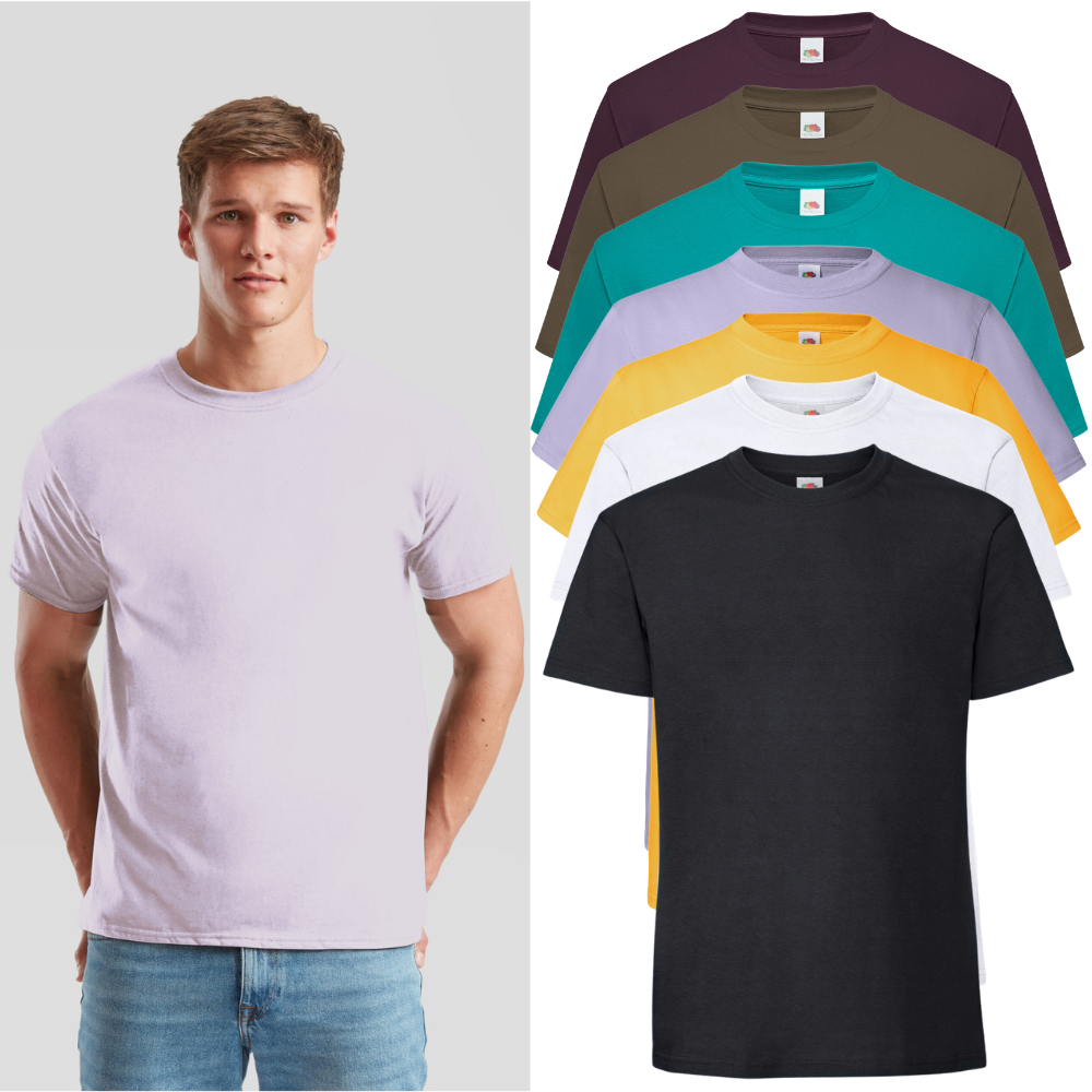 61422 Fruit of the Loom Mens Ringspun Premium T