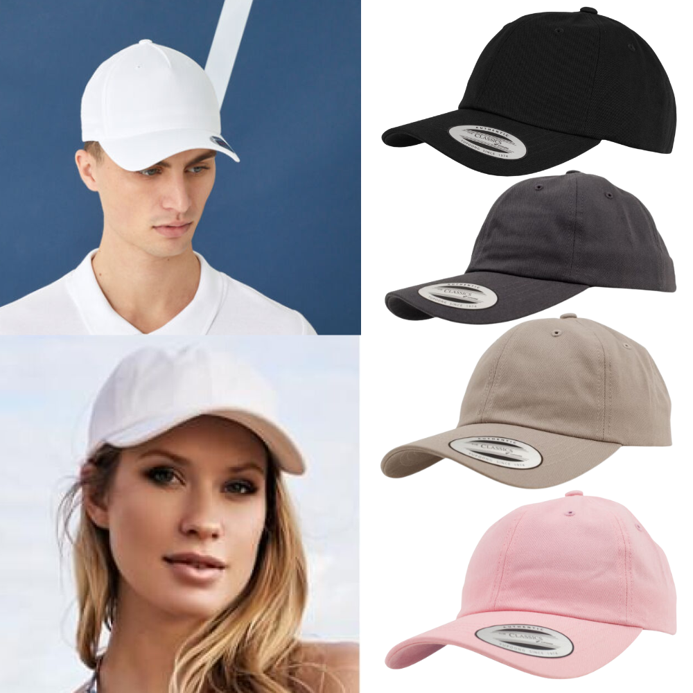 6245CM Flexfit Low Profile Cotton Twill Cap