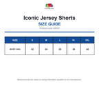 64052 FOTL Iconic Jersey Shorts size guide (64052)