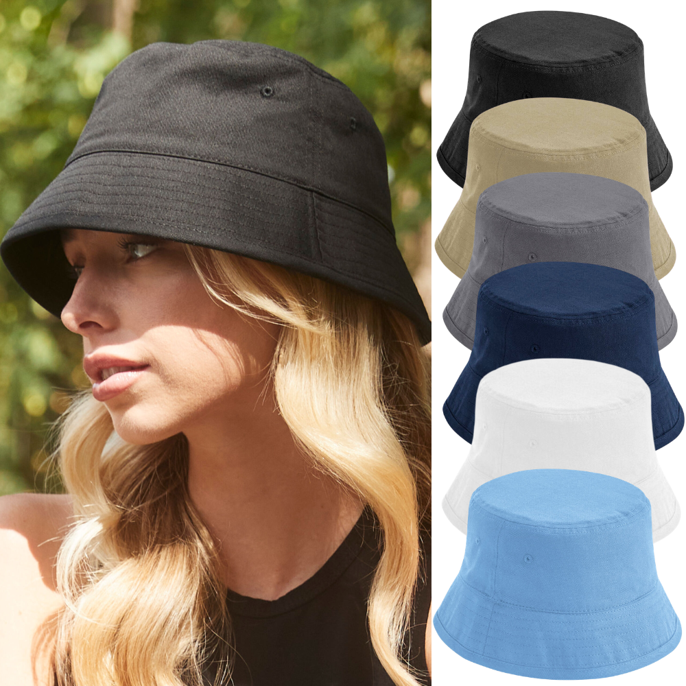 B90N Beechfield Organic Cotton Bucket Hat