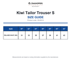 CEJ001S Craghoppers Expert Kiwi Tailor Trouser S size guide (CEJ001S)