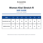 CEJ004R Craghoppers Expert Women Kiwi Stretch R size guide (CEJ004R)