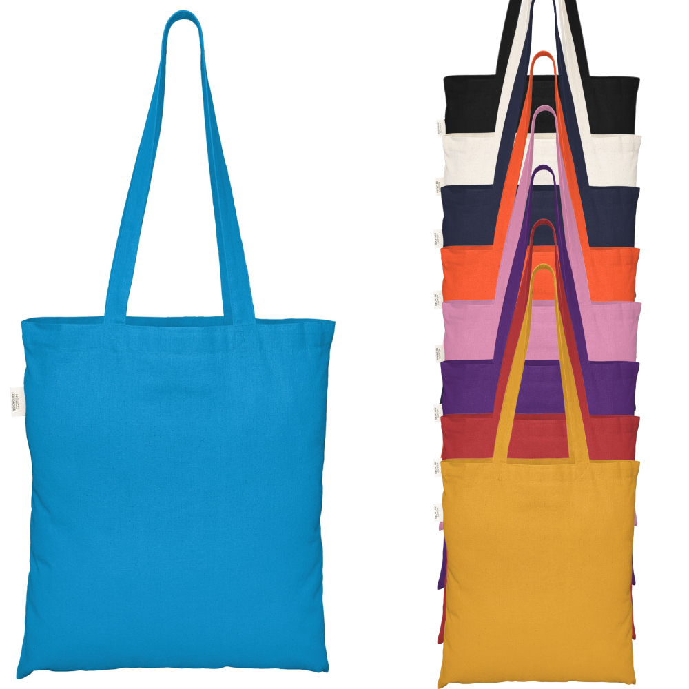 ECO001 100% Recycled Cotton Tote Bag