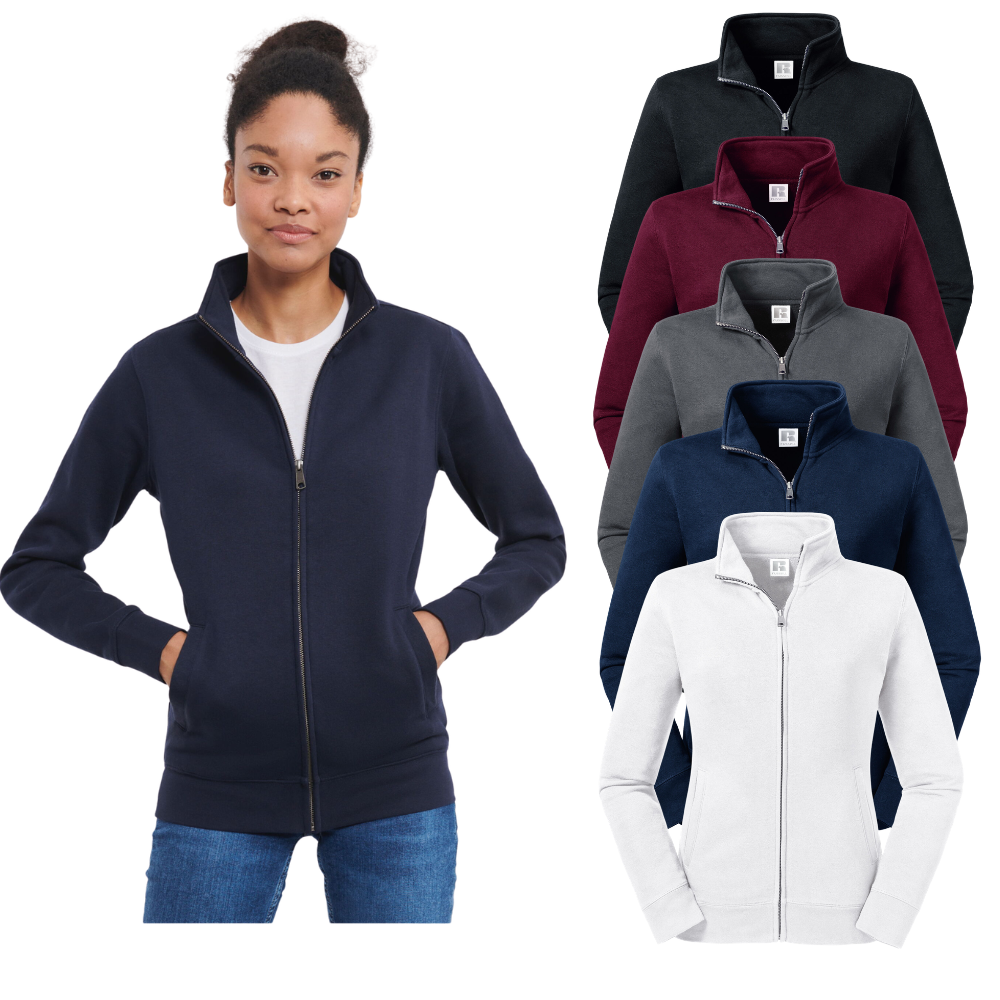 R267F Russell Ladies Authentic Sweat Jacket