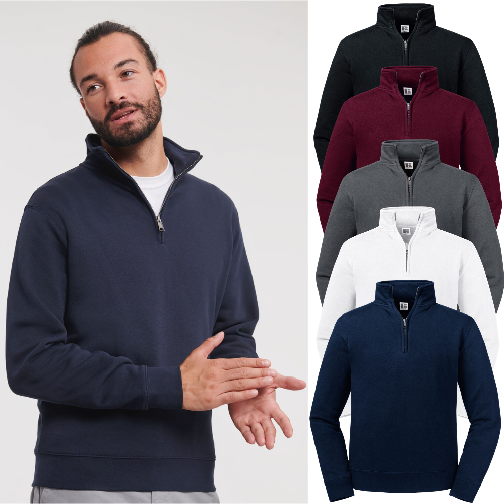 R270M Russell Authentic 1/4 Zip Sweat