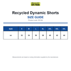 R519X Result Safeguard Recycled Dynamic Shorts size guide (R519X)