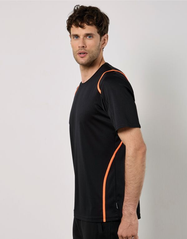 Kustom Kit Mens Cooltex Contrast Tee