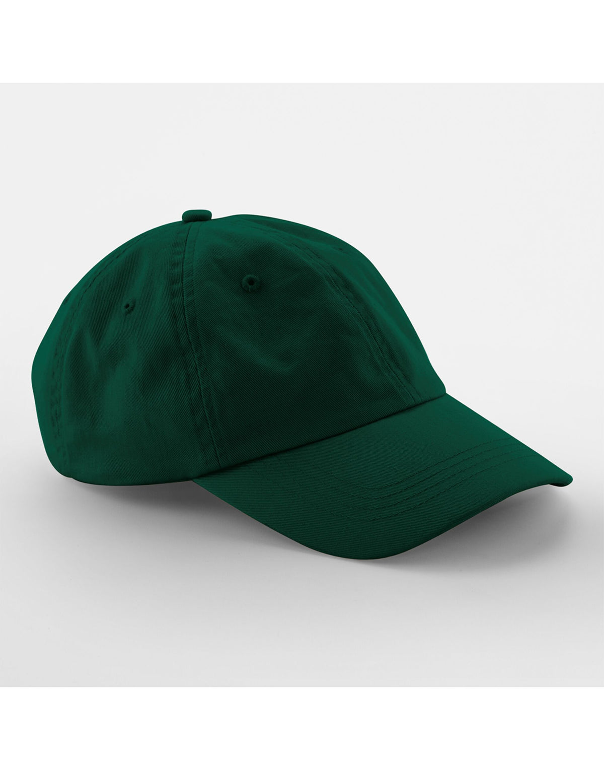 B653 Beechfield Low Profile 6 Panel Dad Cap - Bottle Green - B653
