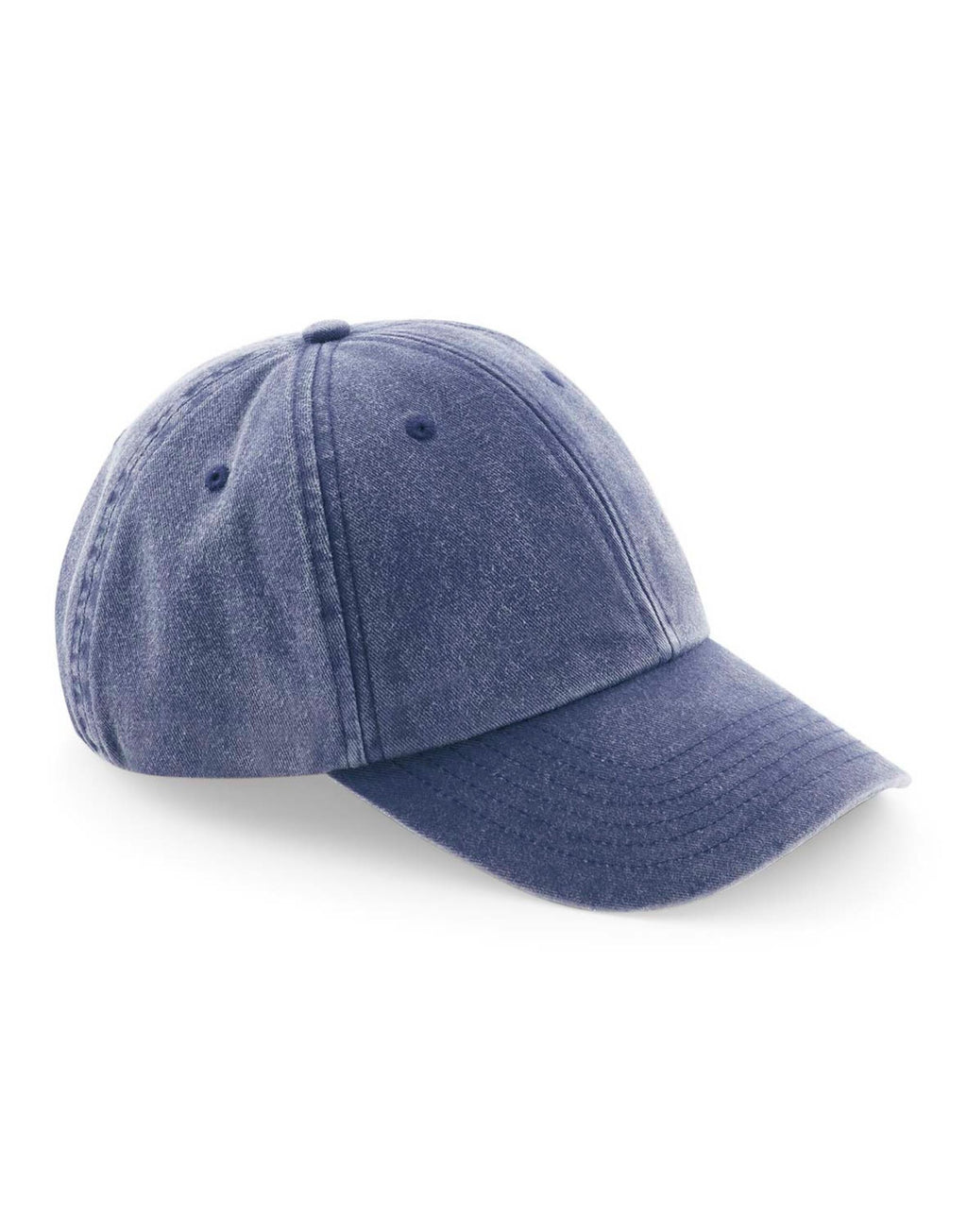 B655 Beechfield Low Profile Vintage Cap - Vintage Denim - B655