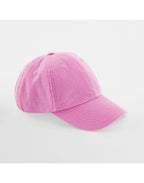 B655 Beechfield Low Profile Vintage Cap - Vintage True Pink - B655