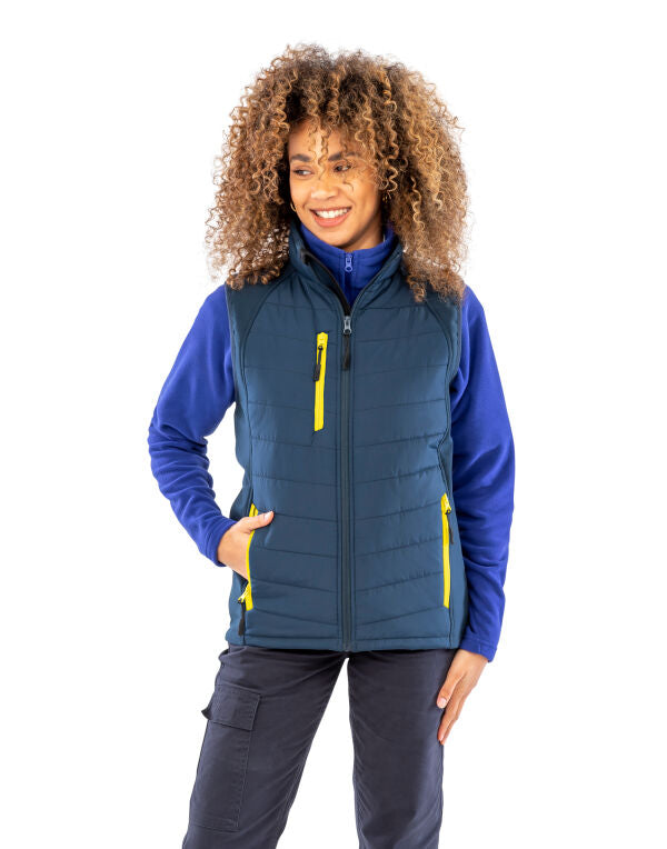 Result Black Compass Softshell Gilet