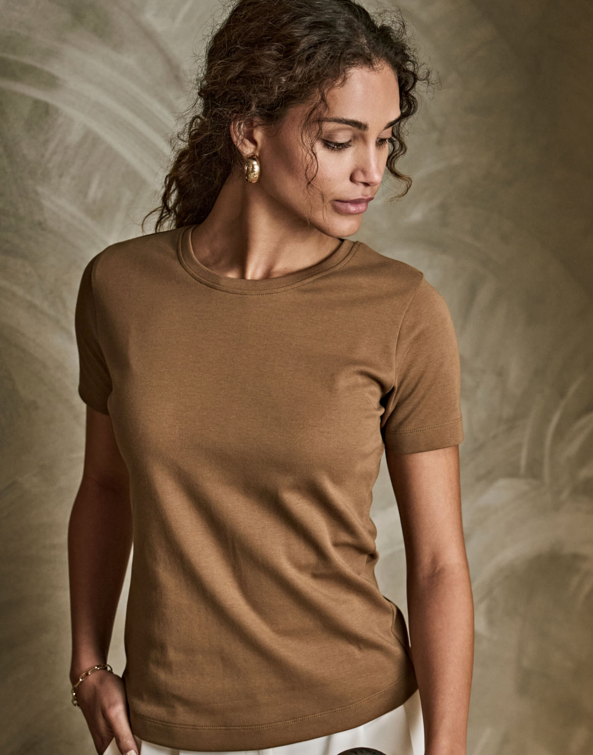 TJ580 Tee Jays Ladies Interlock Tee