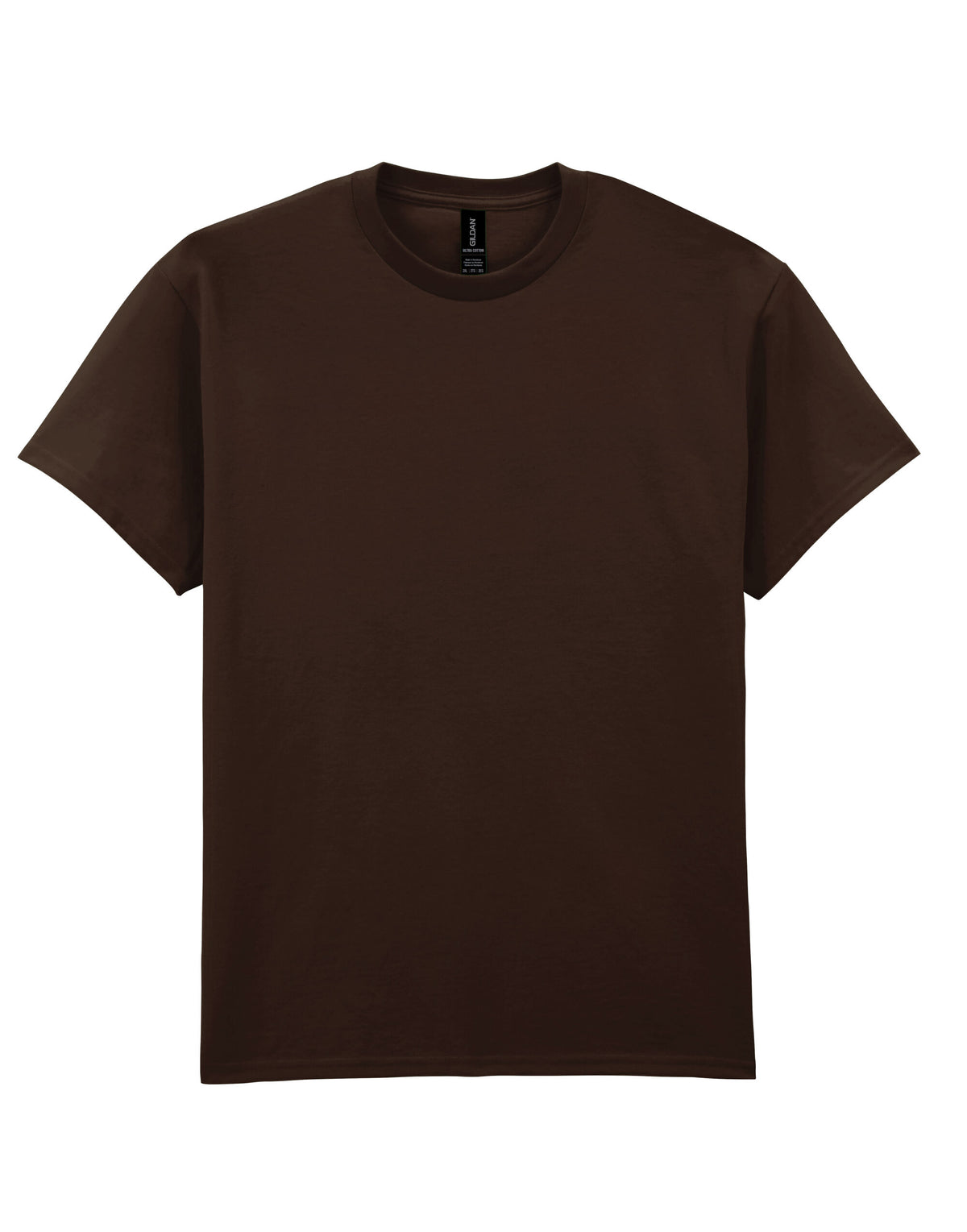 2000 Gildan Ultra Cotton Adult T-Shirt - Dark Chocolate - 2000