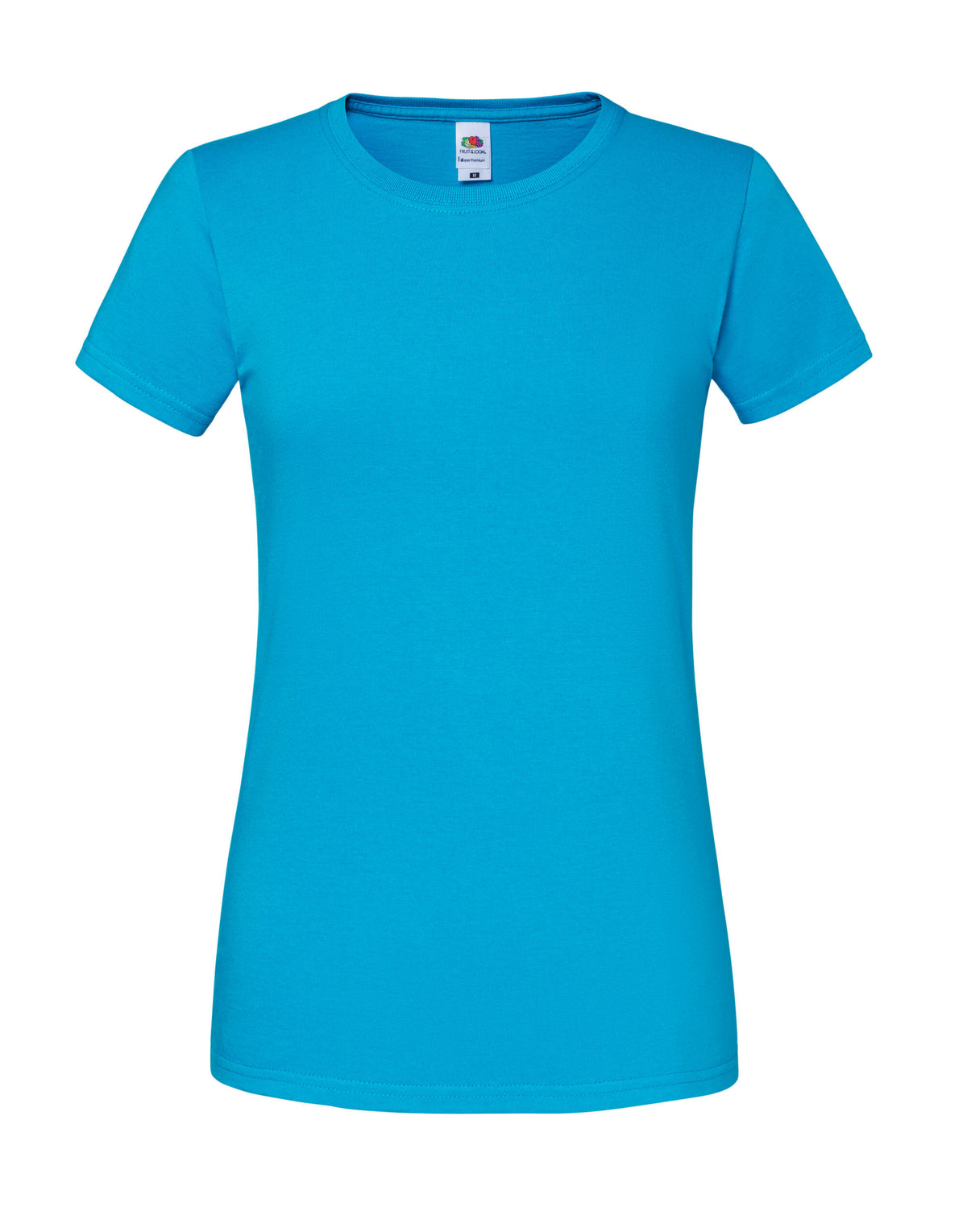 61424 FOTL Ladies Ringspun Premium T - Azure Blue - 61424
