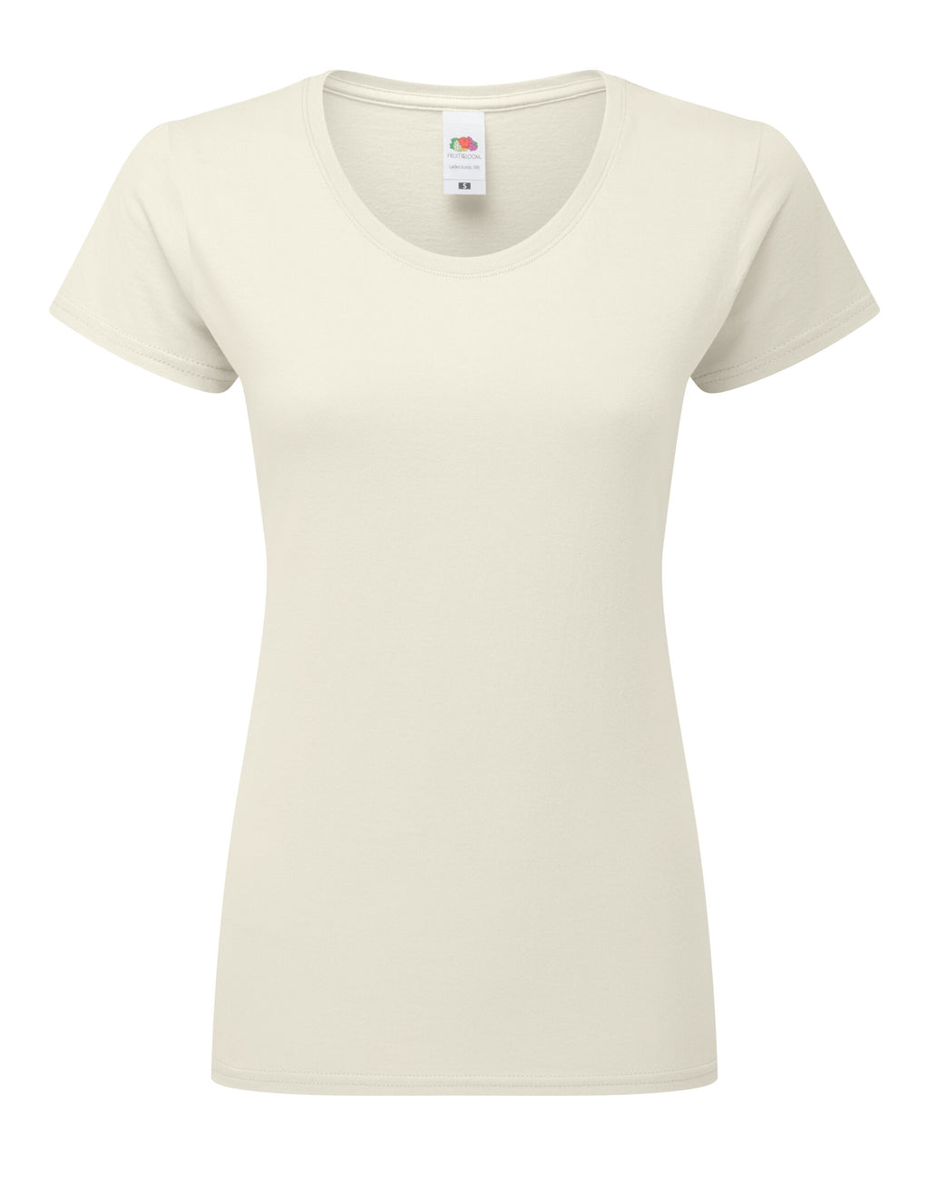 61424 FOTL Ladies Ringspun Premium T - Natural - 61424