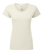 61424 FOTL Ladies Ringspun Premium T - Natural - 61424