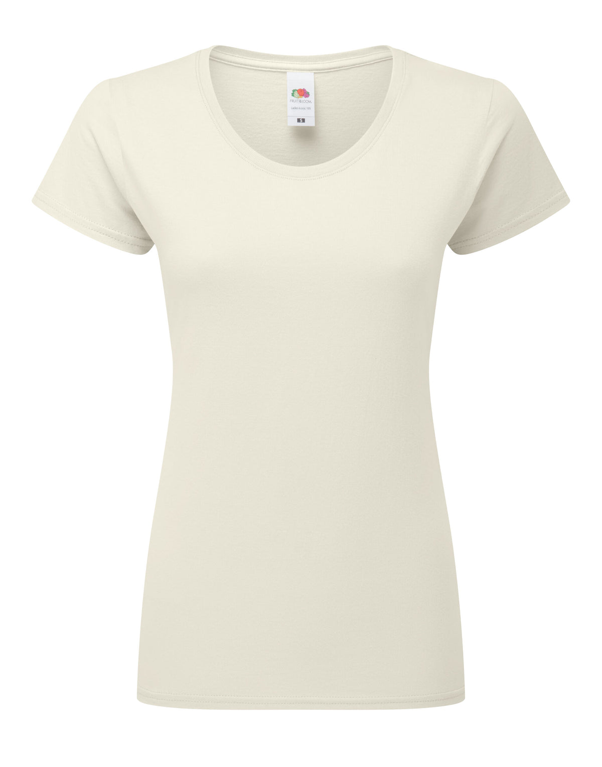 61424 FOTL Ladies Ringspun Premium T - Natural - 61424
