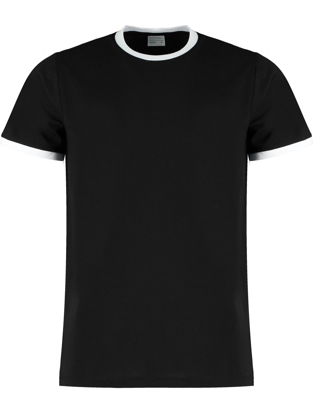 Kustom Kit Mens Fashion Fit Ringer Tee