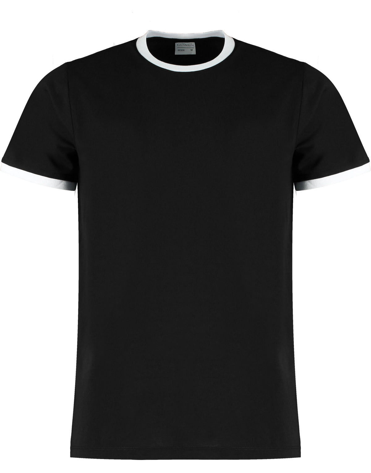 Kustom Kit Mens Fashion Fit Ringer Tee