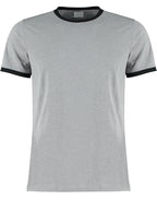 Kustom Kit Mens Fashion Fit Ringer Tee