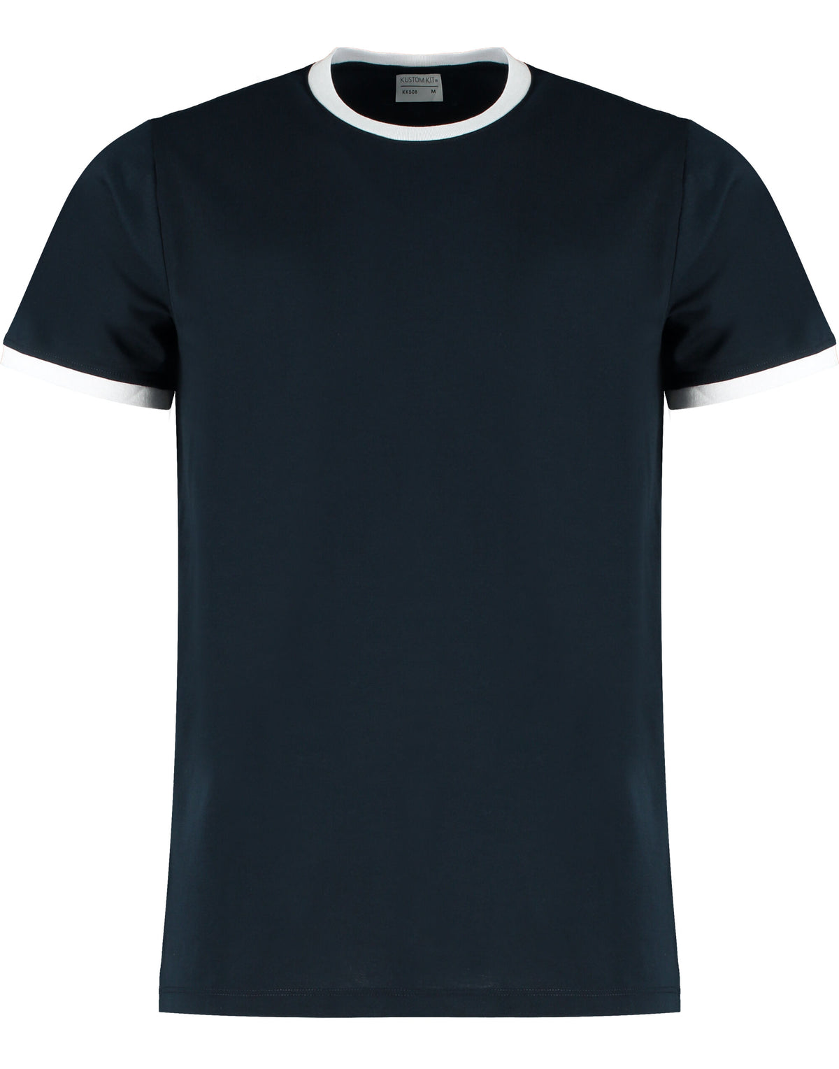 Kustom Kit Mens Fashion Fit Ringer Tee