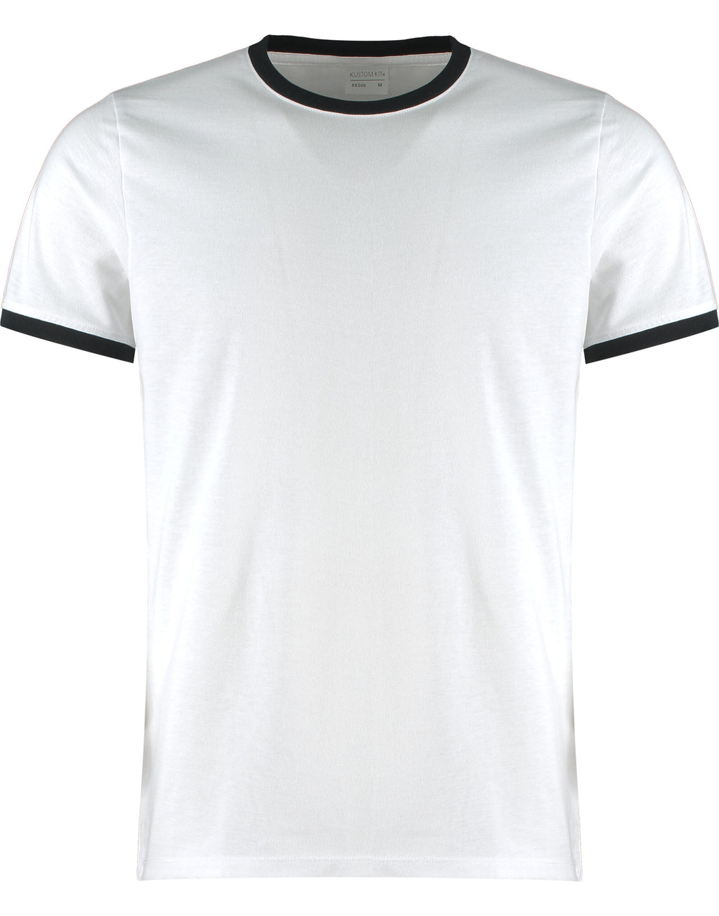 Kustom Kit Mens Fashion Fit Ringer Tee