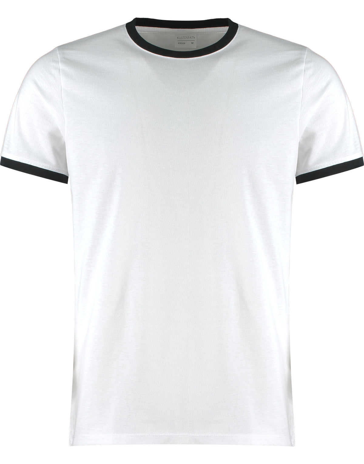 Kustom Kit Mens Fashion Fit Ringer Tee