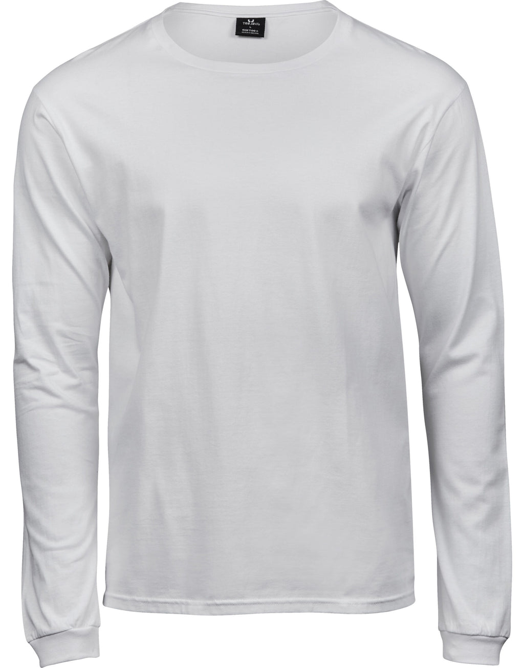 TJ8007 Tee Jays Long Sleeve Fashion Sof Tee - White - TJ8007