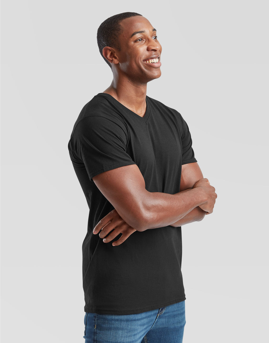 61426 Fruit of the Loom Mens Original V Neck T