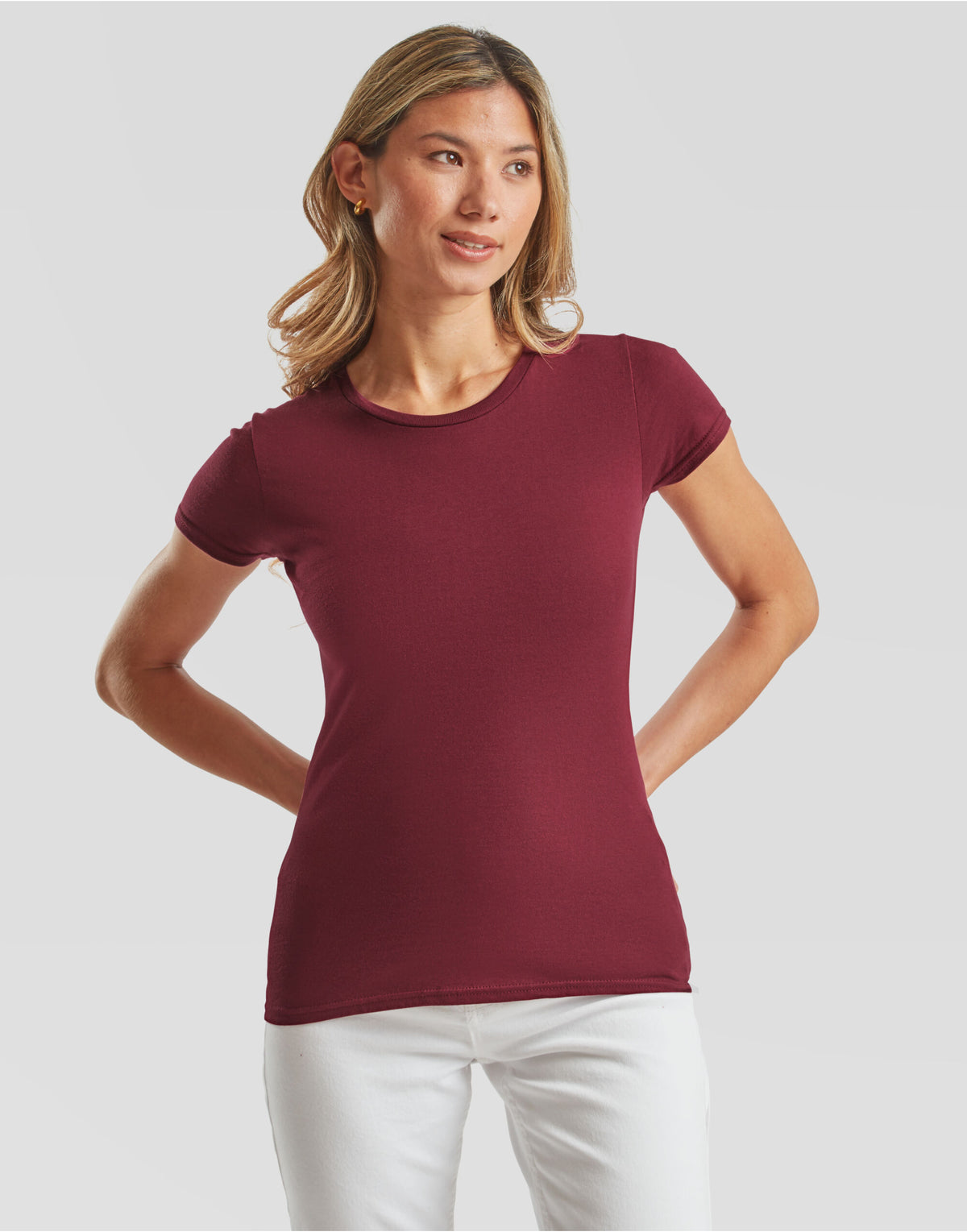 61432 FOTL Ladies Iconic 150 T - Burgundy - 61432