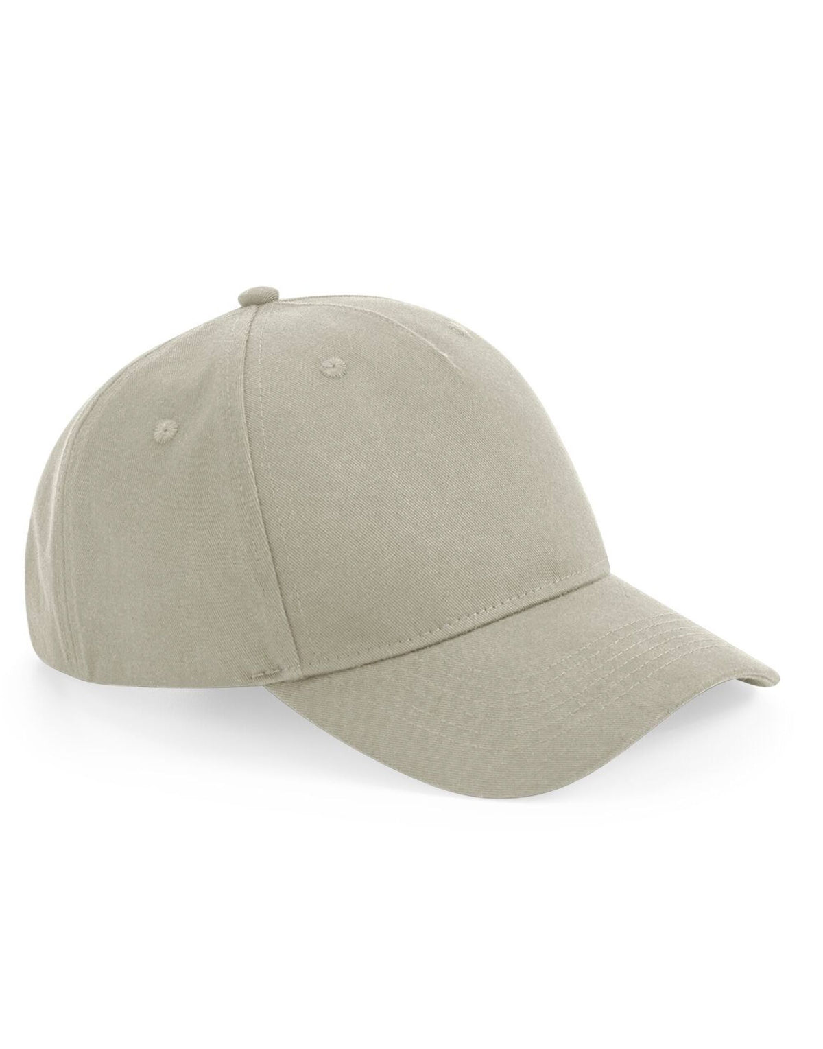 B62N Beechfield Organic Cotton Cap - Stone - B62N