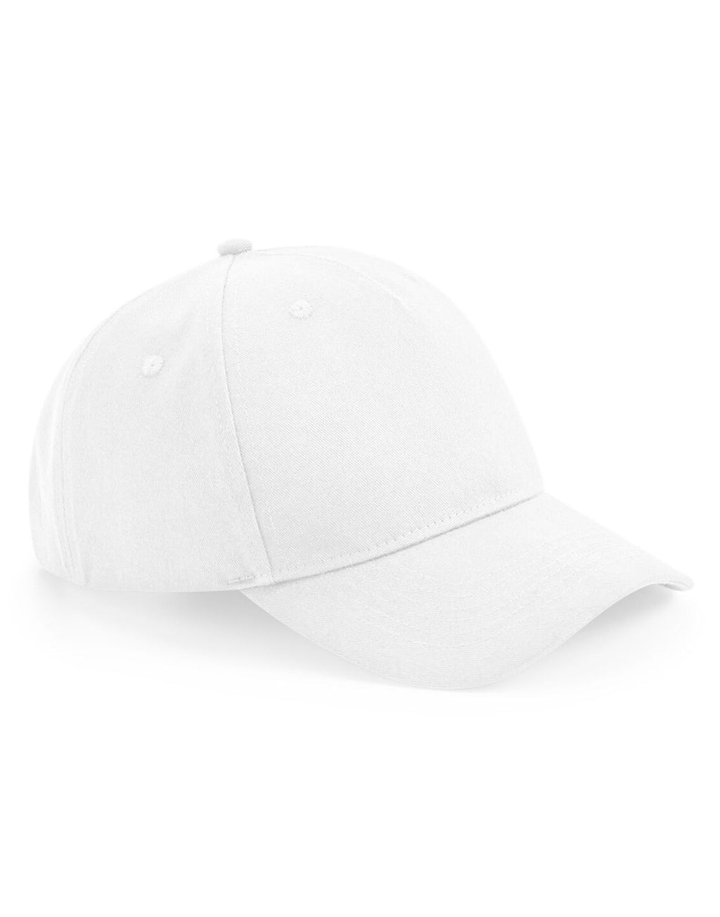 B62N Beechfield Organic Cotton Cap - White - B62N