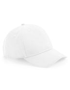 B62N Beechfield Organic Cotton Cap - White - B62N