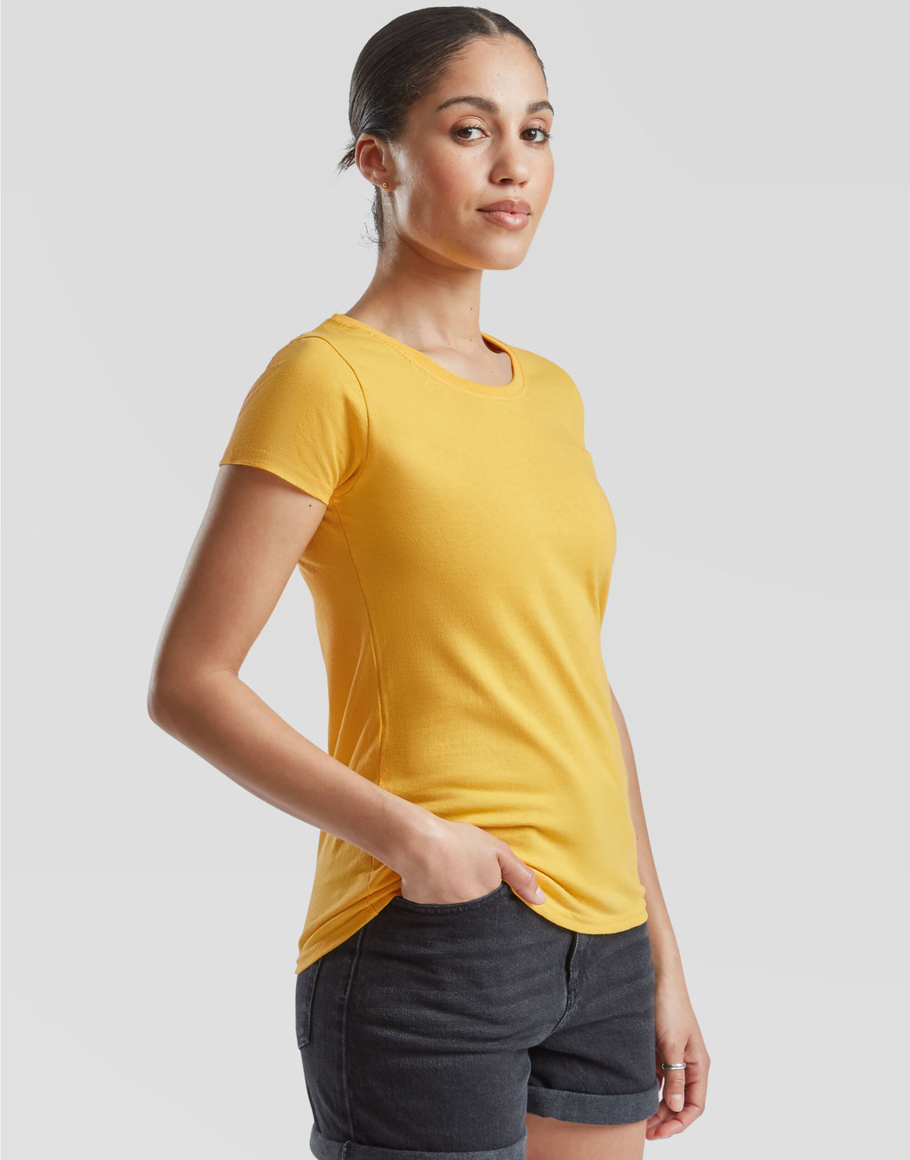 61372 FOTL Ladies Valueweight T