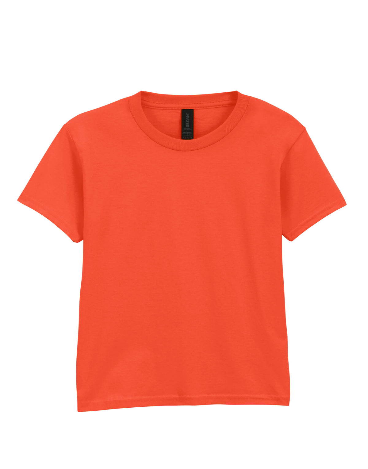 64000B Gildan Softstyle Youth T-Shirt - Orange - 64000B