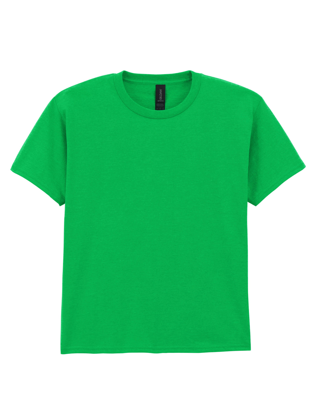 64000B Gildan Softstyle Youth T-Shirt - Irish Green - 64000B