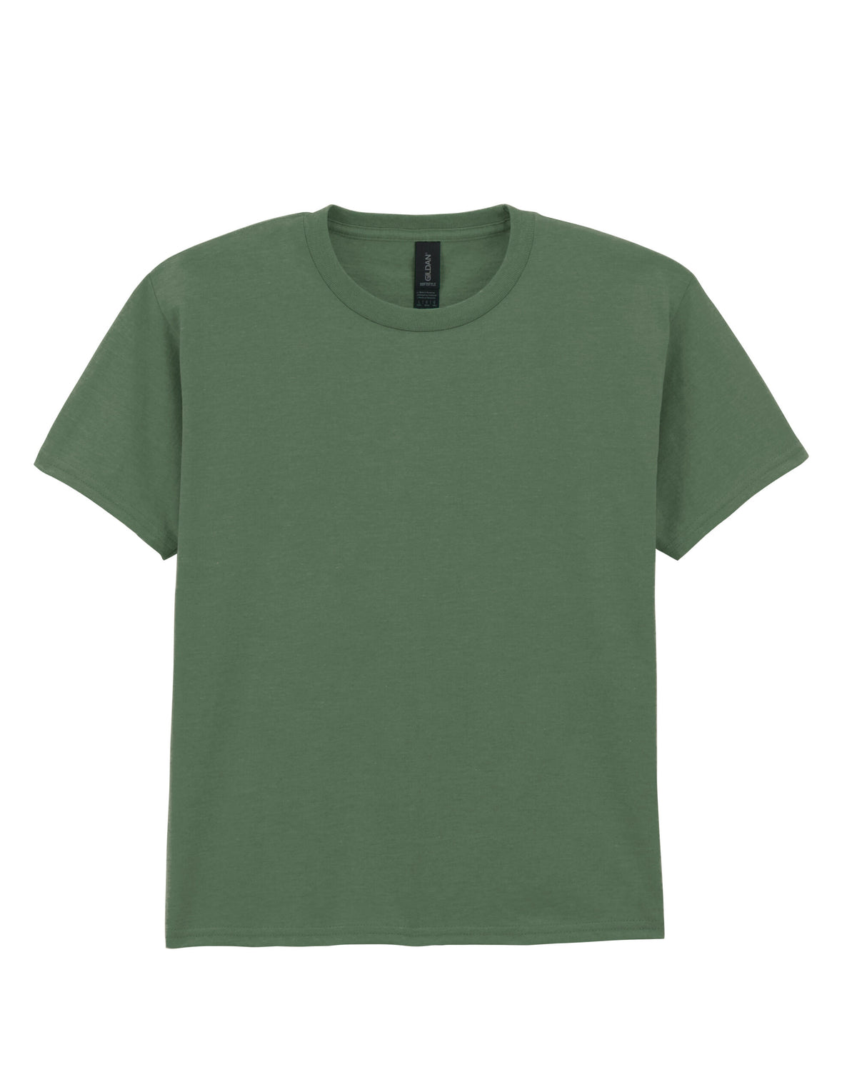 64000B Gildan Softstyle Youth T-Shirt - Military Green - 64000B