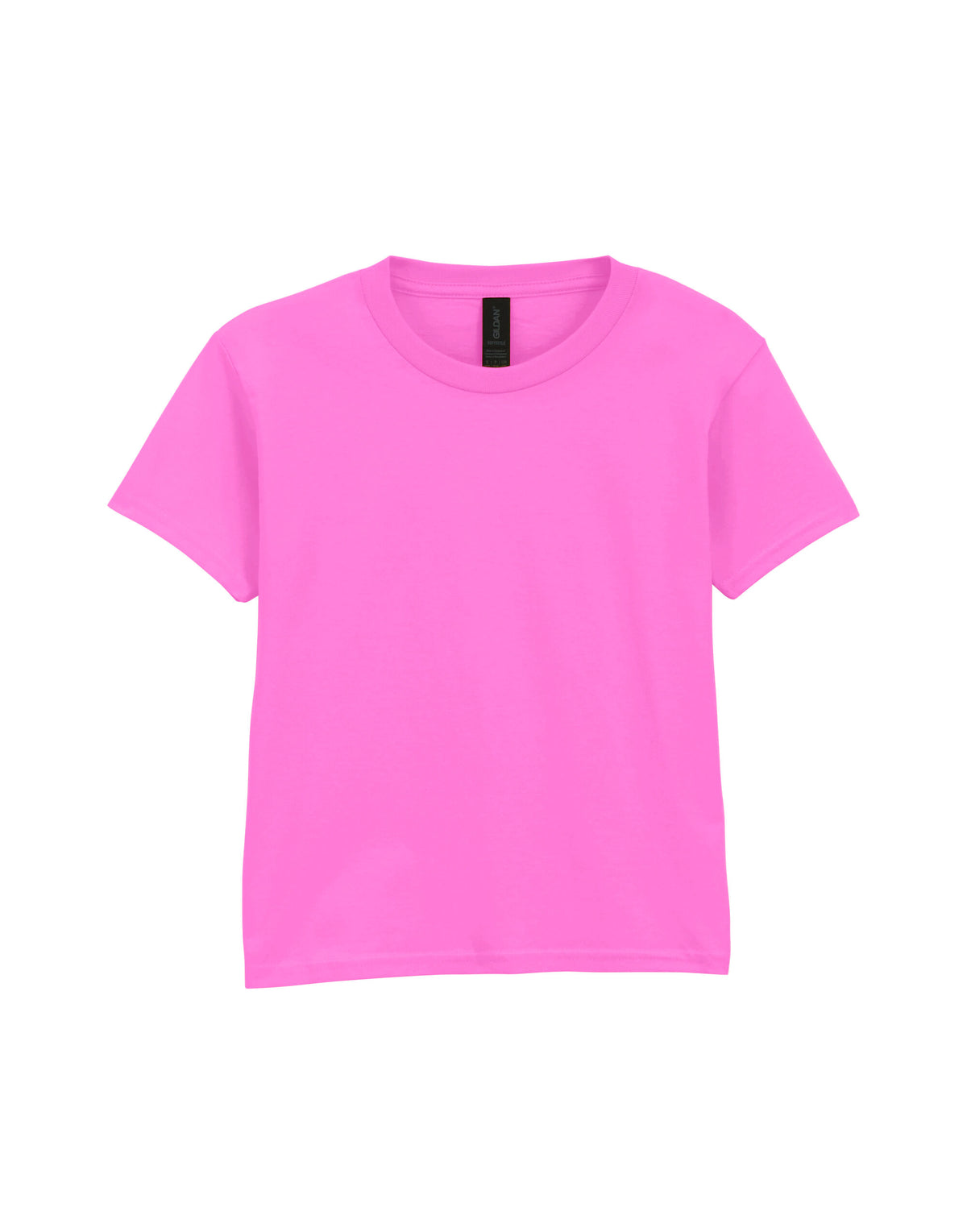 64000B Gildan Softstyle Youth T-Shirt - Azalea - 64000B