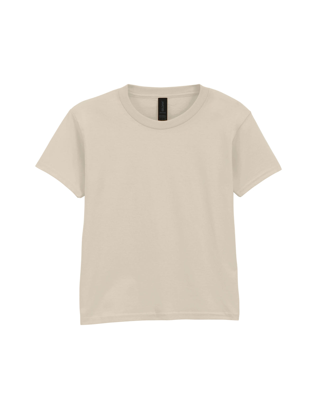 64000B Gildan Softstyle Youth T-Shirt - Sand - 64000B