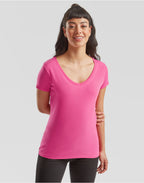 61444 FOTL Ladies Iconic 150 V-Neck T