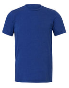 CA3001CVC Canvas Unisex Heather Jersey SS Tee - Heather True Royal - CA3001CVC
