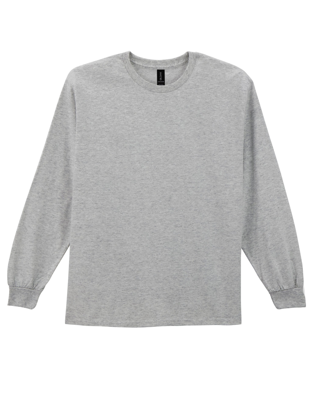 2400 Gildan Ultra Cotton Adult L/Sleeve Tee - Sport Grey - 2400