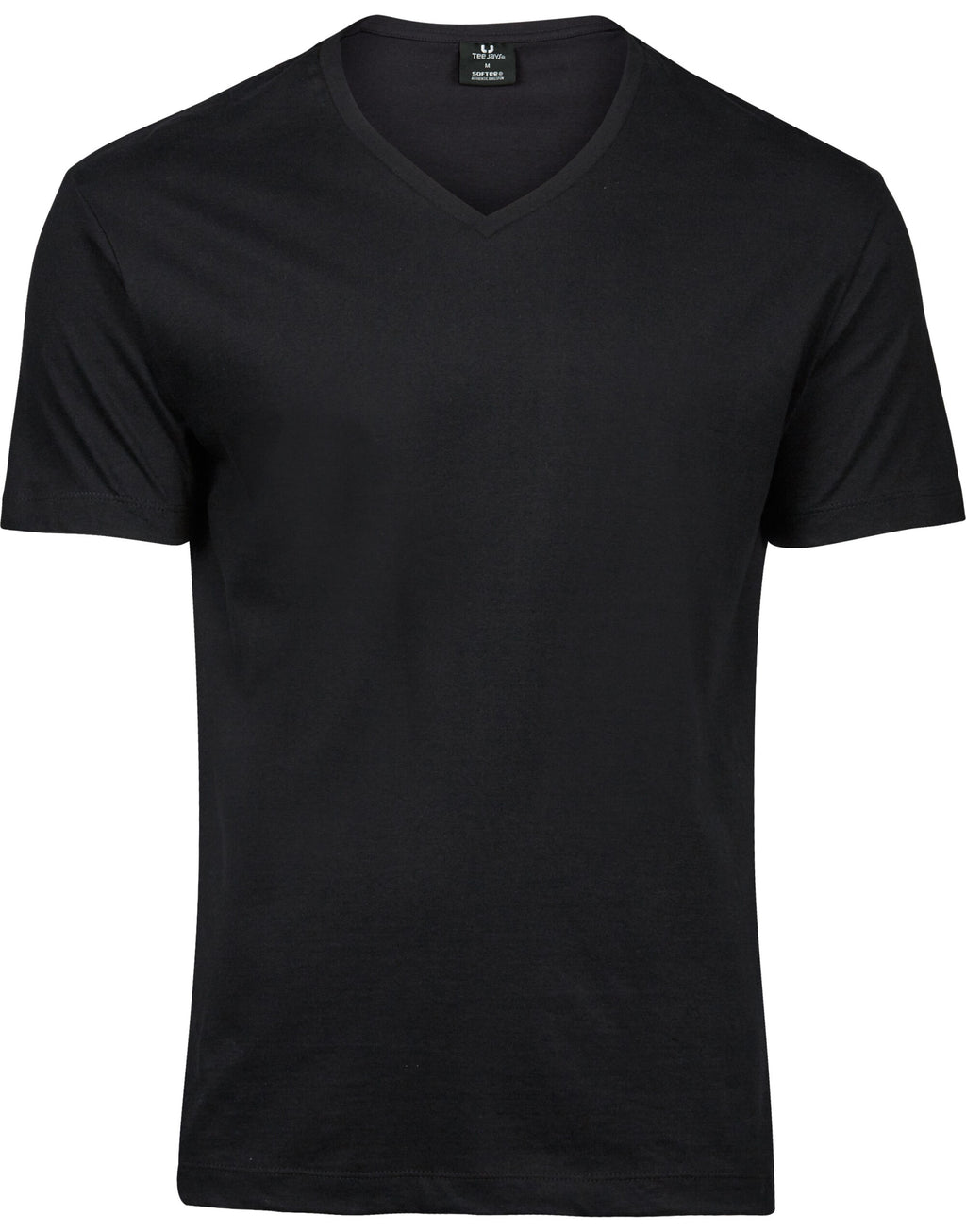TJ8006 Tee Jays Fashion V-Neck Sof Tee - Black - TJ8006
