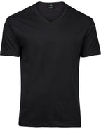 TJ8006 Tee Jays Fashion V-Neck Sof Tee - Black - TJ8006