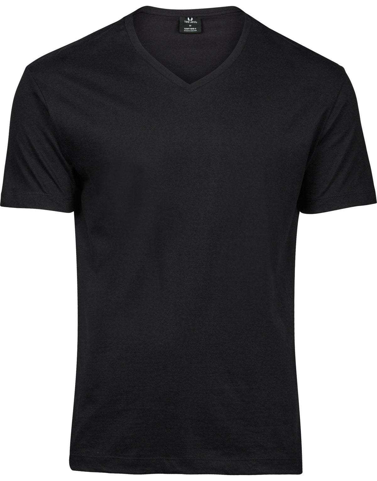 TJ8006 Tee Jays Fashion V-Neck Sof Tee - Black - TJ8006
