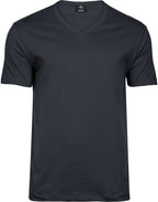 TJ8006 Tee Jays Fashion V-Neck Sof Tee - Dark Grey - TJ8006
