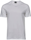 TJ8006 Tee Jays Fashion V-Neck Sof Tee - White - TJ8006