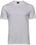 TJ8006 Tee Jays Fashion V-Neck Sof Tee - White - TJ8006